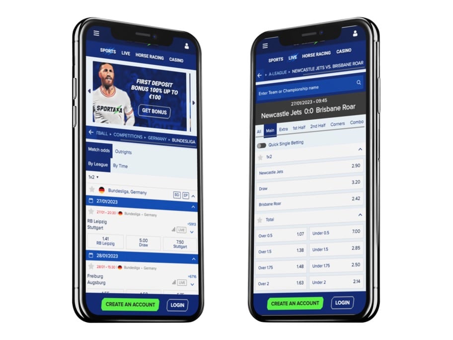 Sportaza Mobile App