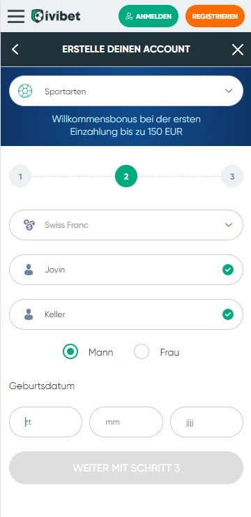 Ivibet Anmeldung 2